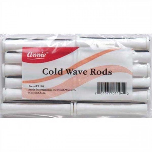 Annie Cold Wave Rod White #1104